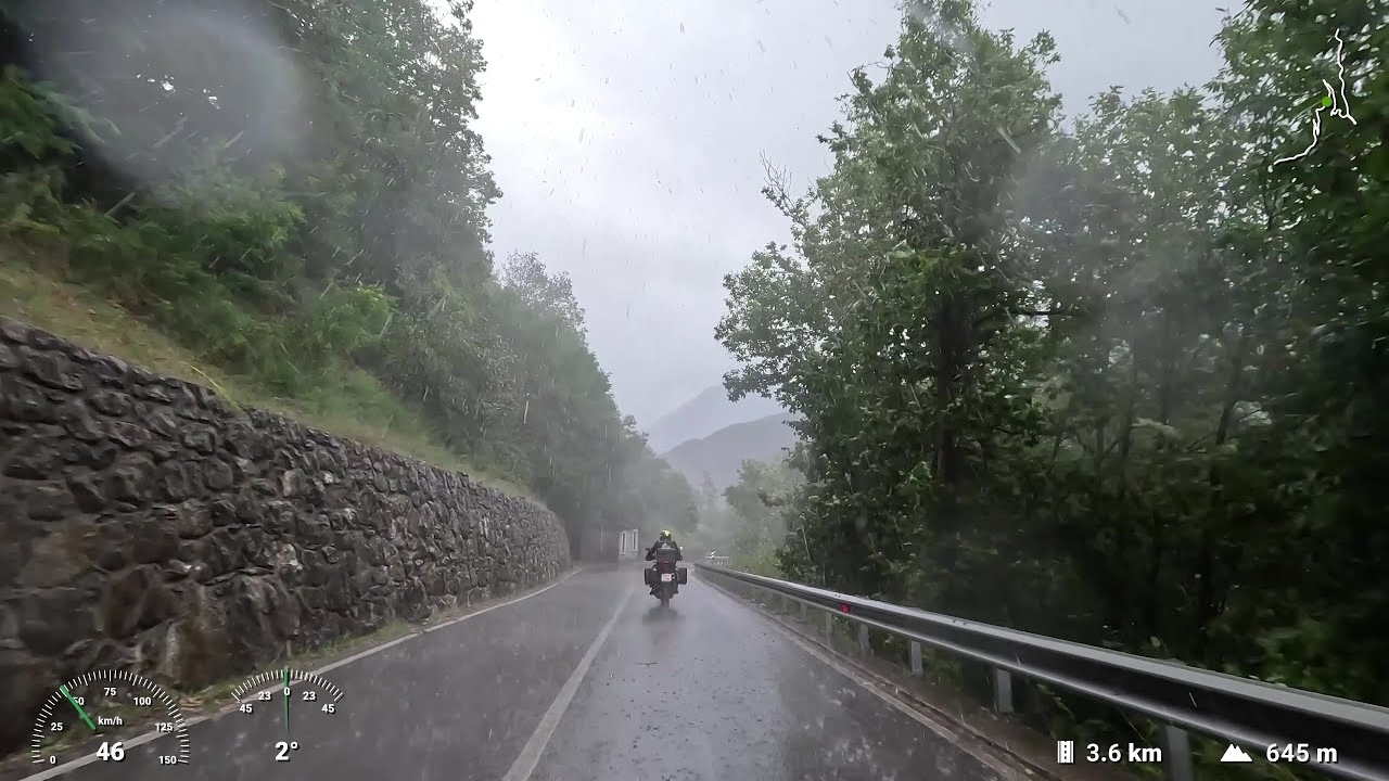 Day 5: Passo del Vivione (Down, Part 2: Rain & Hail) (20 min.)