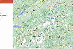 Riding Day 3, Brunnen to Zermatt,  actual route (Google Maps)