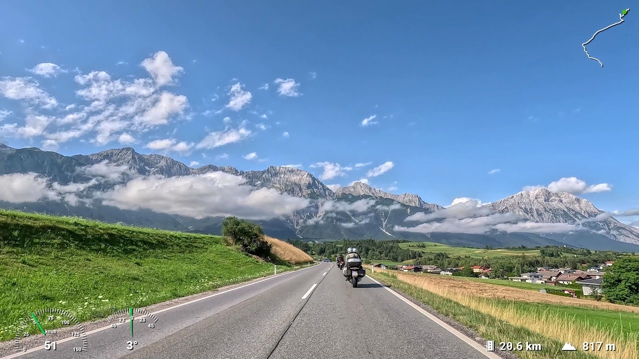 Day 8: Weary Travelers Drop Off Bikes at Mieming (27 min.)