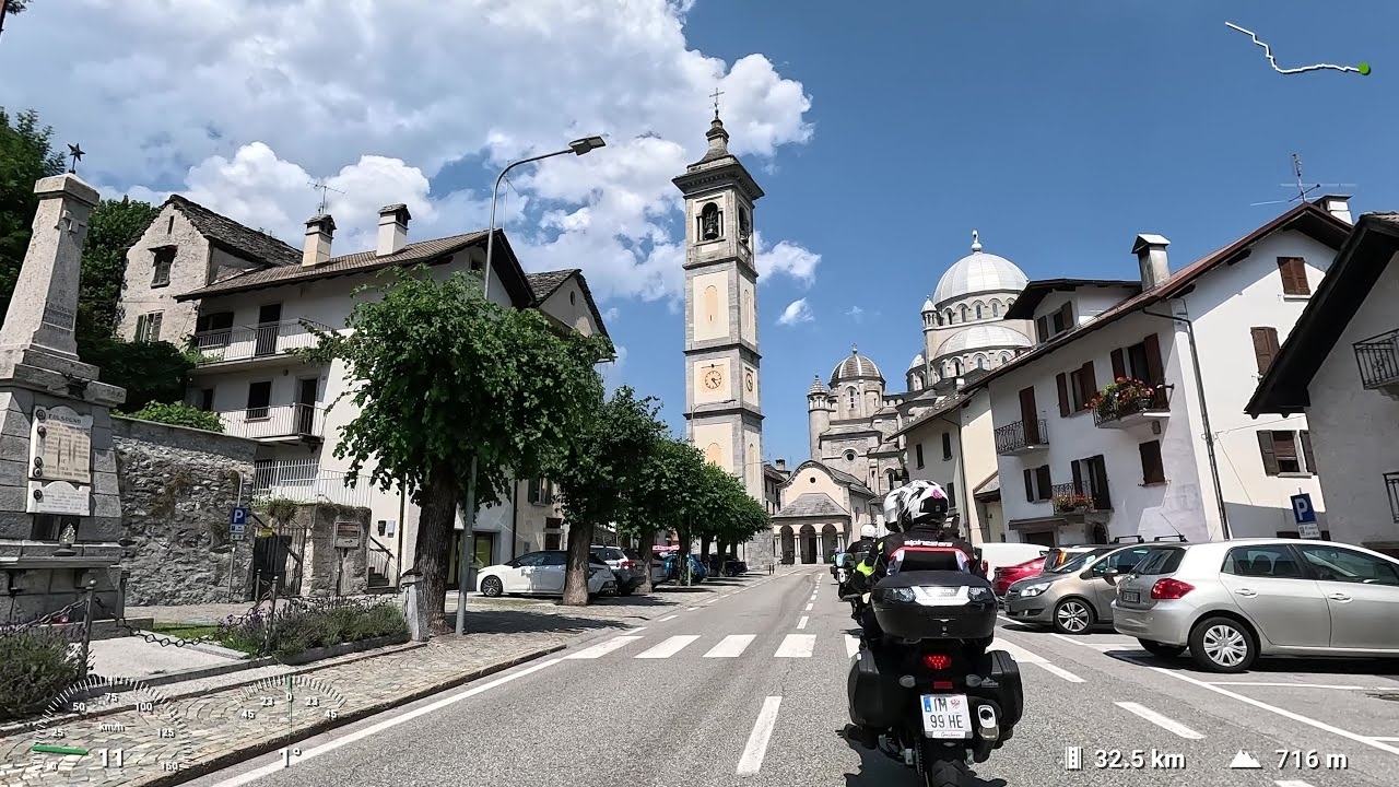 Day 4: Iselle to Re (Santuario della Madonna del Sangue) (41 min.)