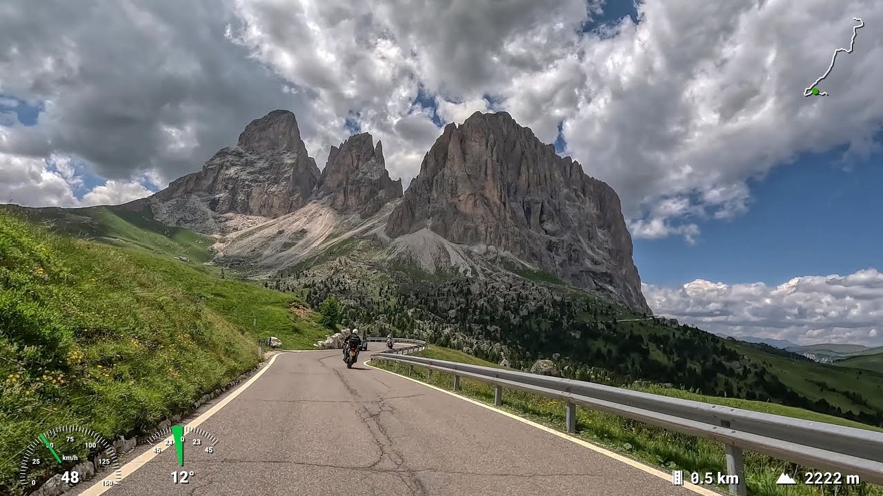 Day 7: Passo Sella (Down) to Passo Gardena (Up) (20 min.)