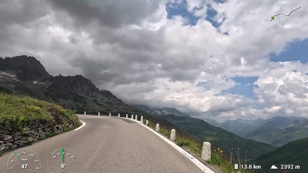 Day 3: Furka Pass (Up) (19 min.)